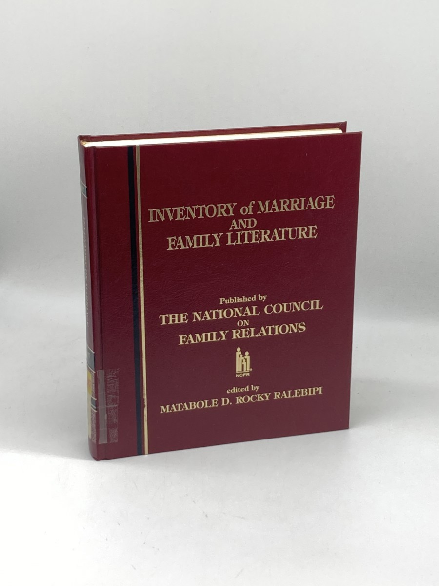 Inventory of Marriage and Family Literature, 1987, Volume 14