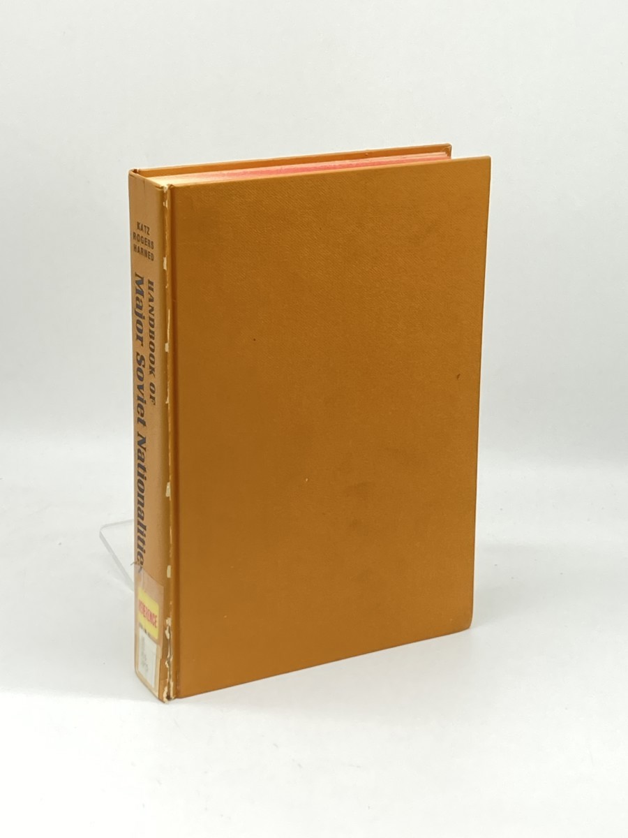 Image for Handbook of Major Soviet Nationalities Handbook of Major Soviet Nationalities