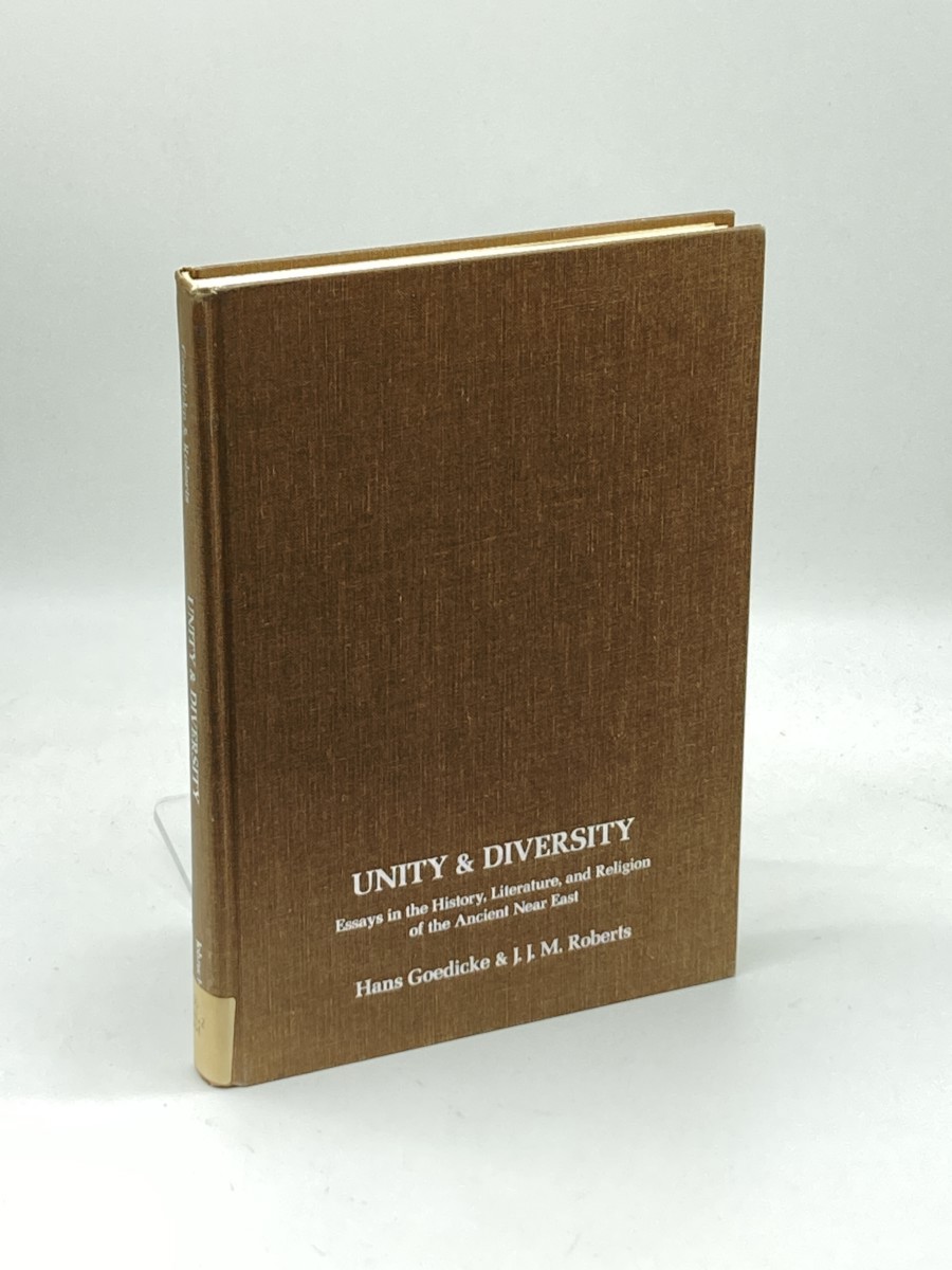 Image for Unity and Diversity; Essays in the History, Literature, and Religion of the Ancient Near East Unity and Diversity; Essays in the History, Literature, and Religion of the Ancient Near East