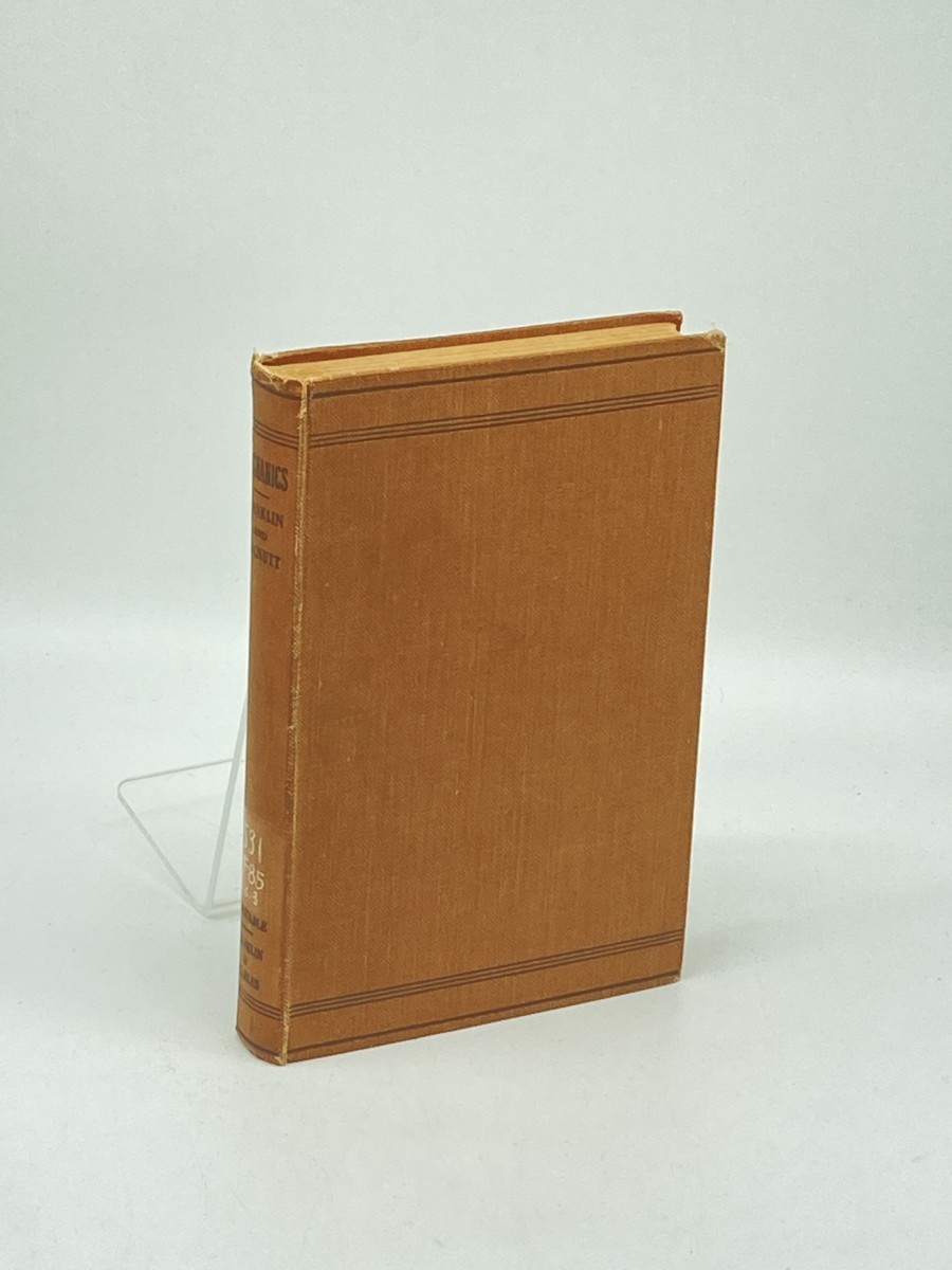 Mechanics (1925) ; A Text Book for Colleges and Technical Schools