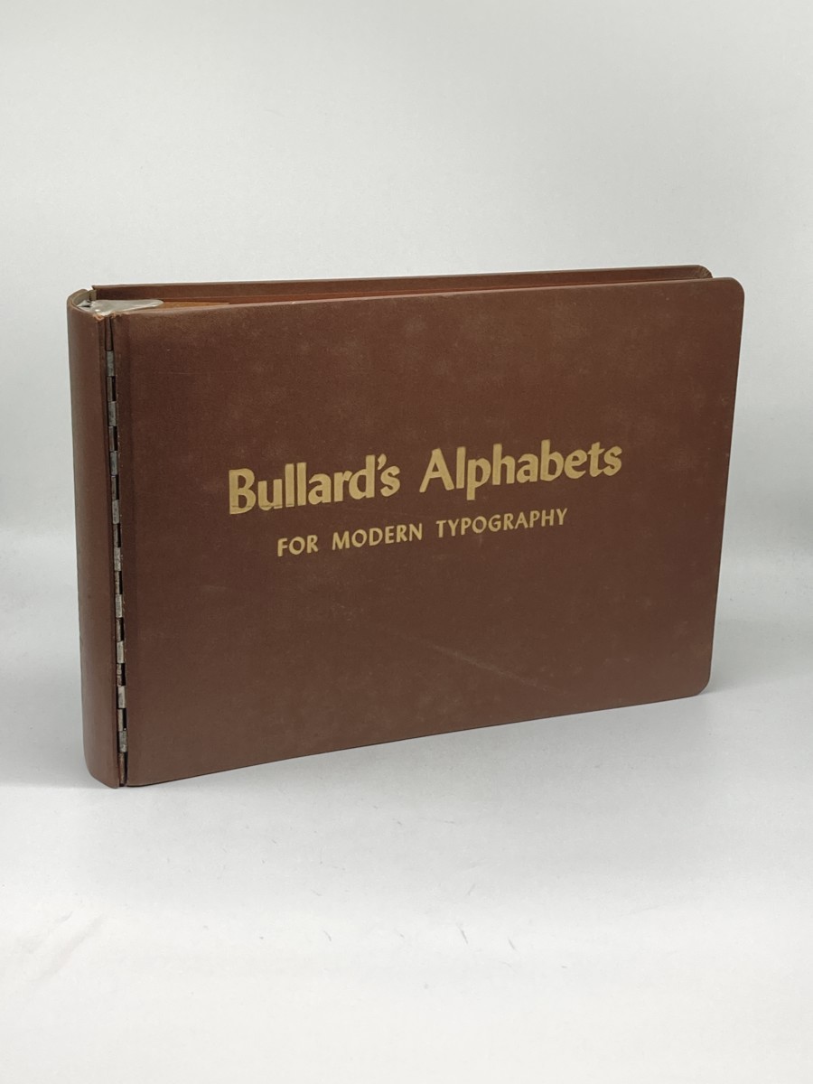 Image for Bullard's Alphabets for Typography Bullard's Alphabets for Typography