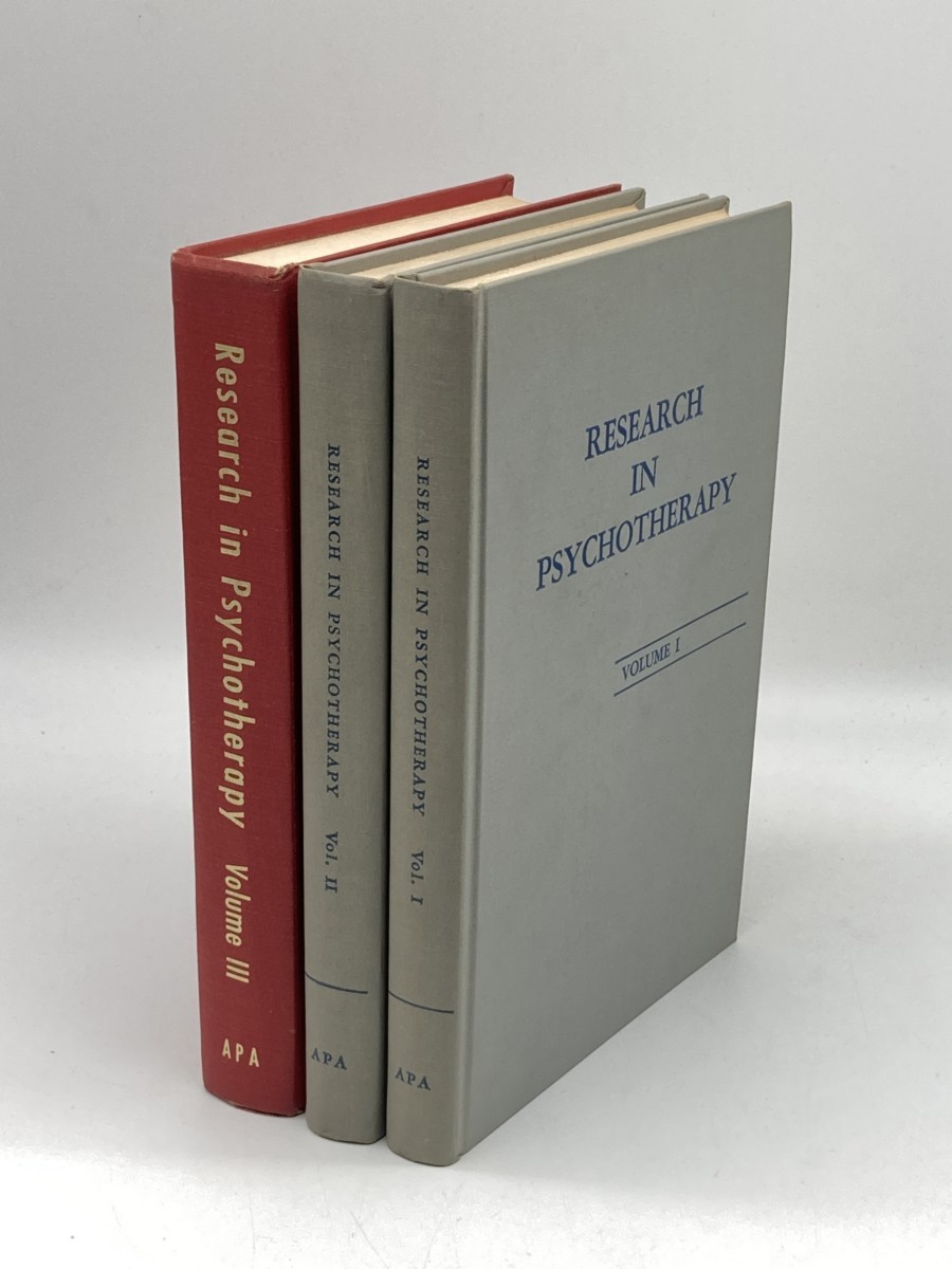 Image for Research in Psychotherapy; Volumes 1, 2, and 3; Conference Proceedings Research in Psychotherapy; Volumes 1, 2, and 3; Conference Proceedings