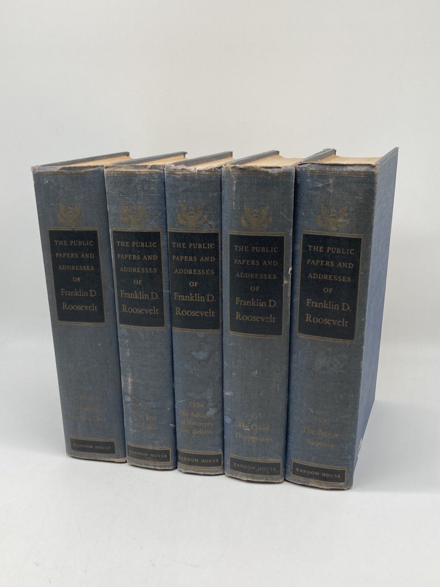 Image for The Public Papers and Addresses of Franklin D. Roosevelt, Volumes 1, 2, 3, 4, and 5 The Public Papers and Addresses of Franklin D. Roosevelt, Volumes 1, 2, 3, 4, and 5