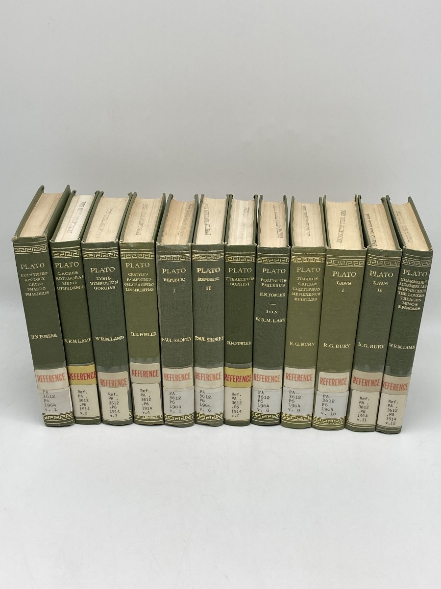 Image for Plato, Volumes 1 through 12; Loeb Classical Library Plato, Volumes 1 through 12; Loeb Classical Library