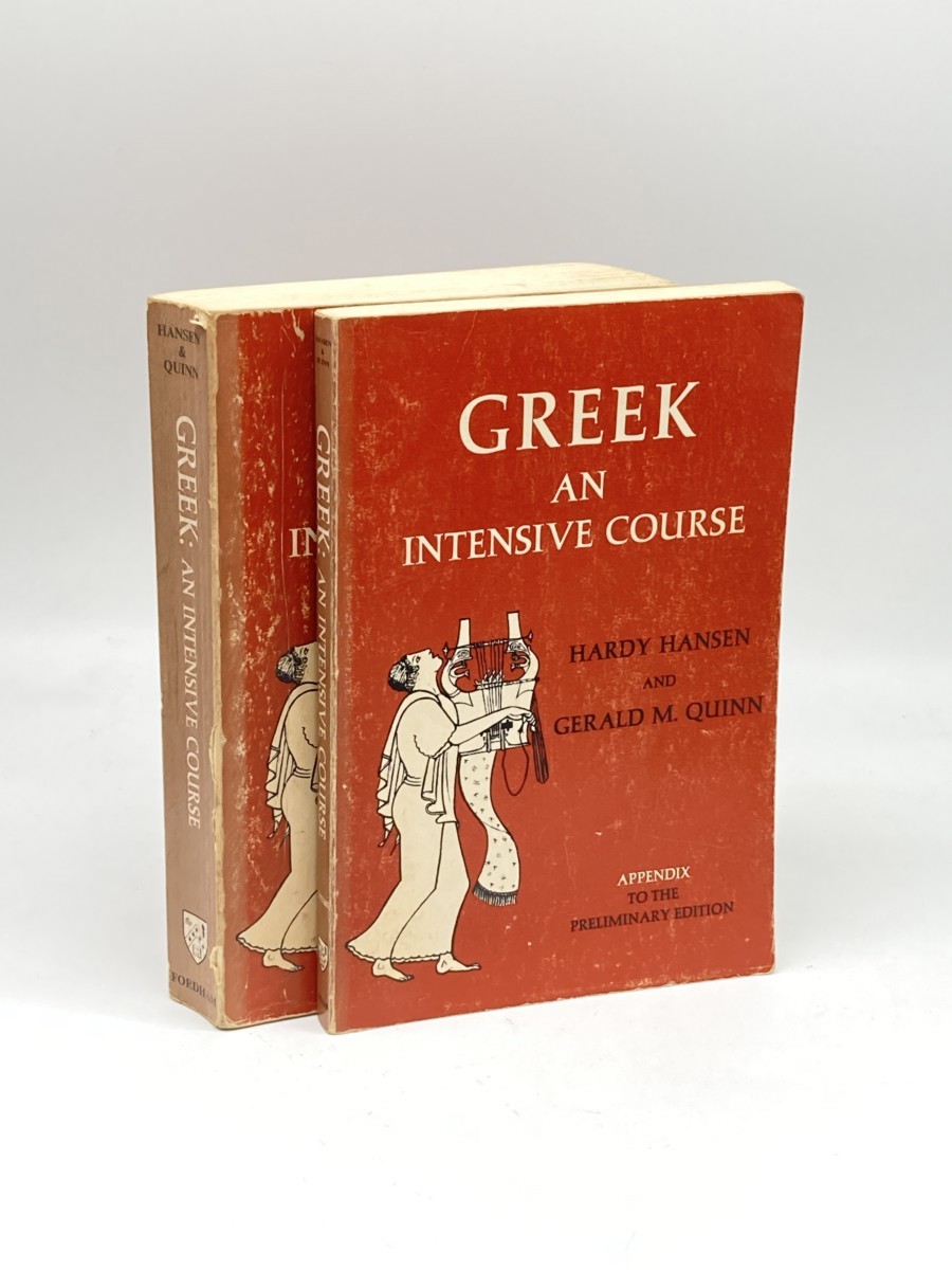 Image for Greek (Preliminary Edition + Apprendix; 2 Volumes) ; An Intensive Course Greek (Preliminary Edition + Apprendix; 2 Volumes) ; An Intensive Course