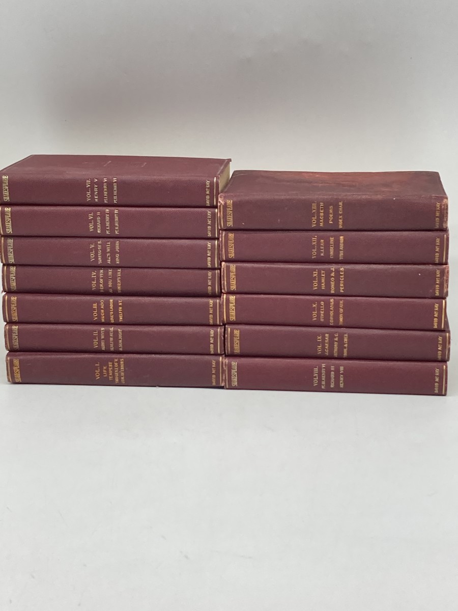 Image for Complete Works Of William Shakespeare; Handy Stratford Edition 13 Volume Set Complete Works Of William Shakespeare; Handy Stratford Edition 13 Volume Set