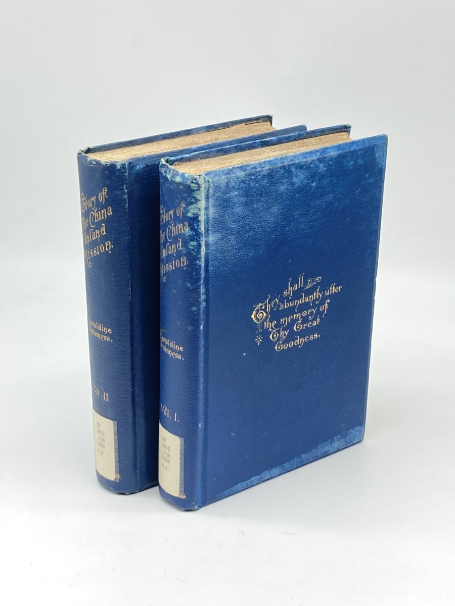 The Story of the China Inland Mission (1894) Volumes 1 and 2