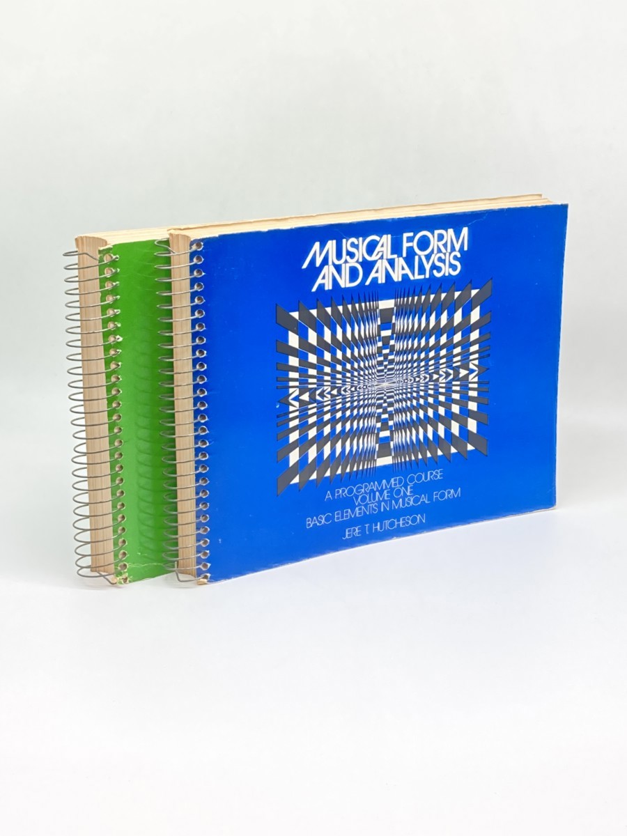 Musical Form and Analysis; Volumes 1 and 2; A Programmed Course