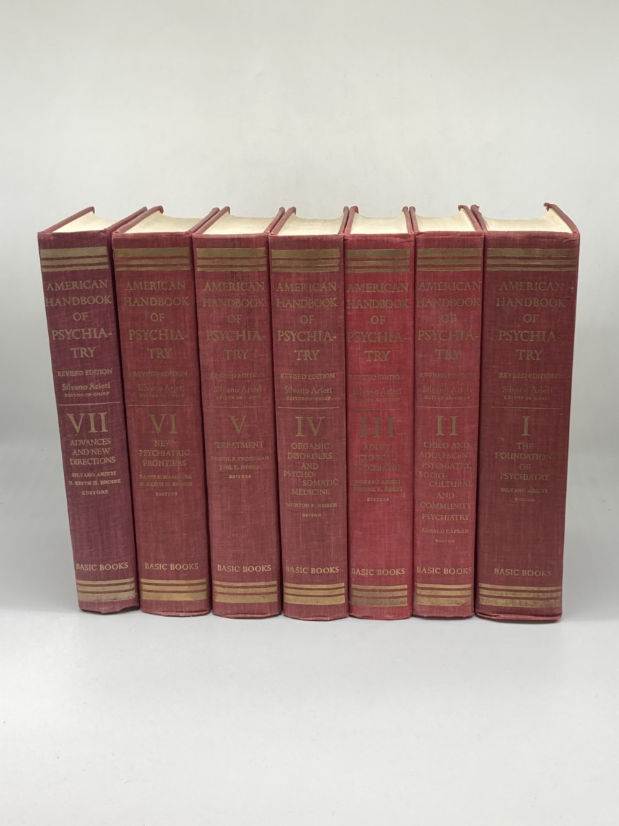 Image for American Handbook of Psychiatry; 7 Volume Set American Handbook of Psychiatry; 7 Volume Set