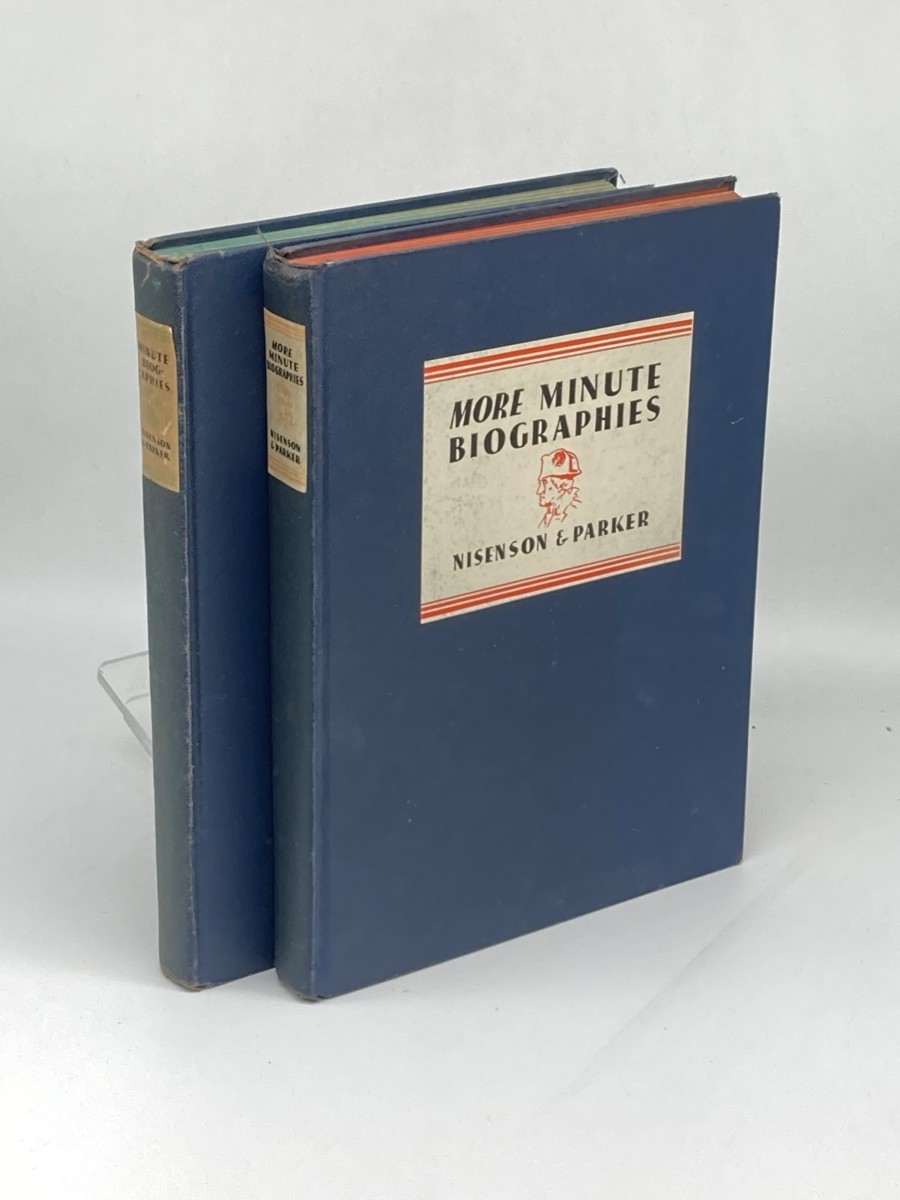 Image for Minute Biographies; and More Minute Biographies (2 Volume Set) Minute Biographies; and More Minute Biographies (2 Volume Set)