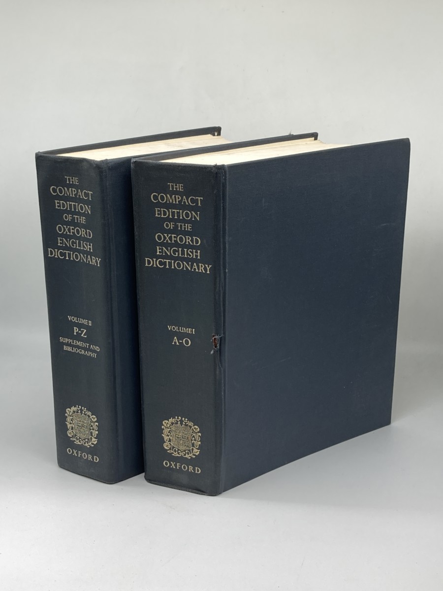 Image for The Compact Edition of the Oxford English Dictionary; 2 Volume Set The Compact Edition of the Oxford English Dictionary; 2 Volume Set