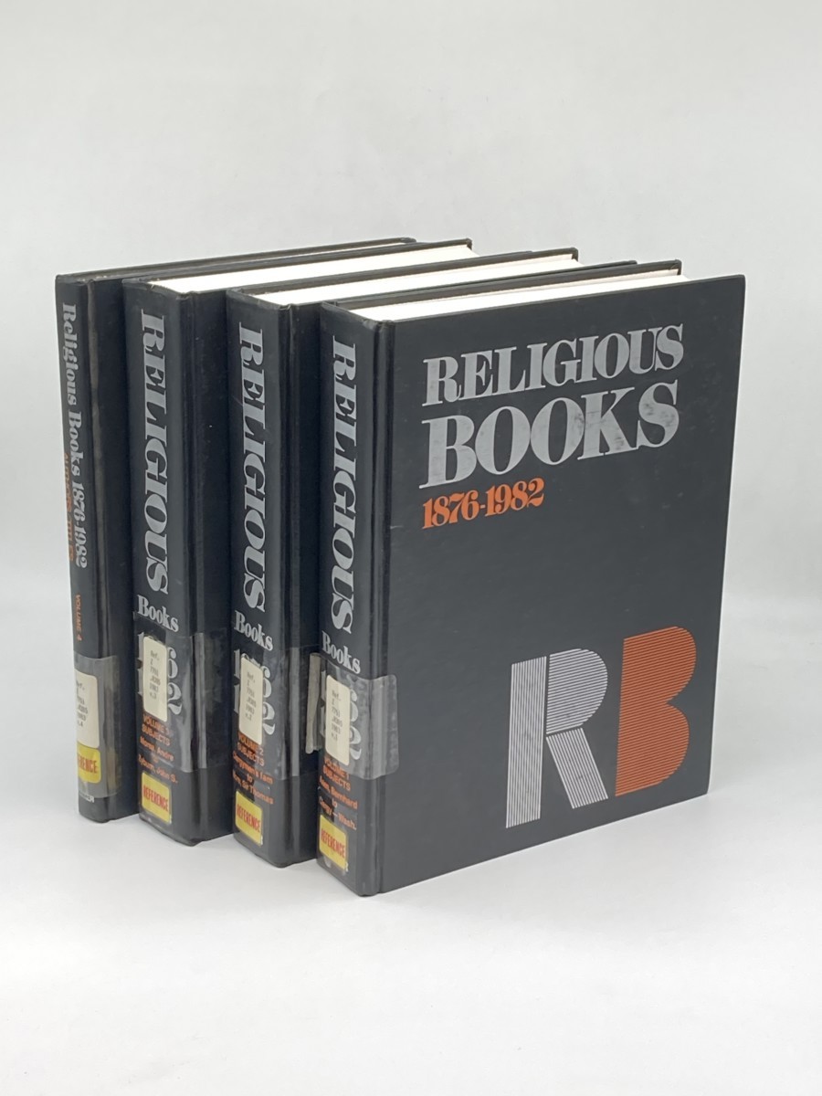 Image for Religious Books 1876-1982; 4 Volume Set Religious Books 1876-1982; 4 Volume Set