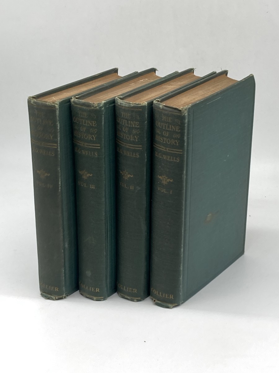 Image for The Outline of History; 4 Volume Set (1922) The Outline of History; 4 Volume Set (1922)