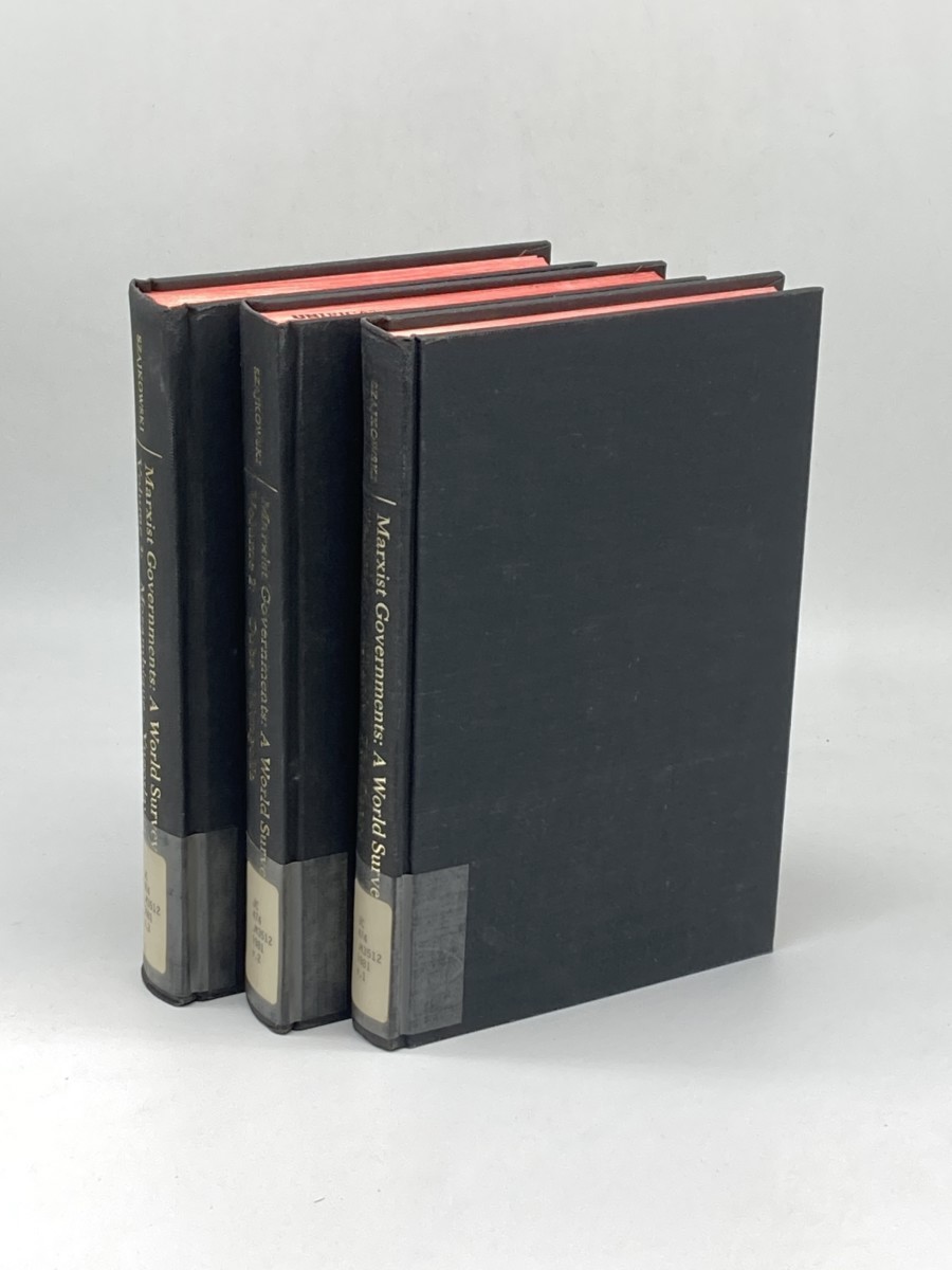 Marxist Governments : a World Survey, Volumes 1, 2, and 3; Albania - the Congo; Cuba - Mongolia; Mozambique - Yugoslavia