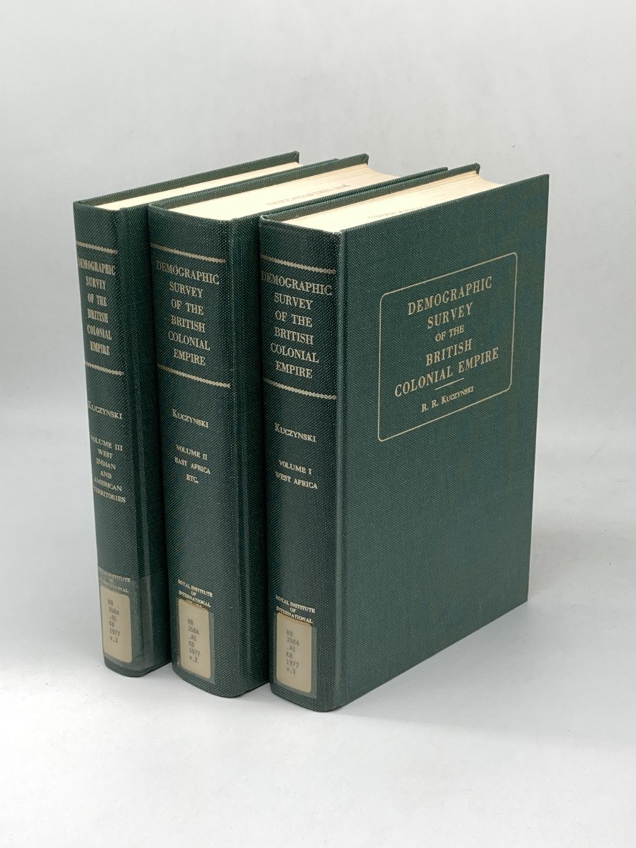 Image for Demographic Survey of the British Colonial Empire; Volumes 1, 2, and 3 Demographic Survey of the British Colonial Empire; Volumes 1, 2, and 3