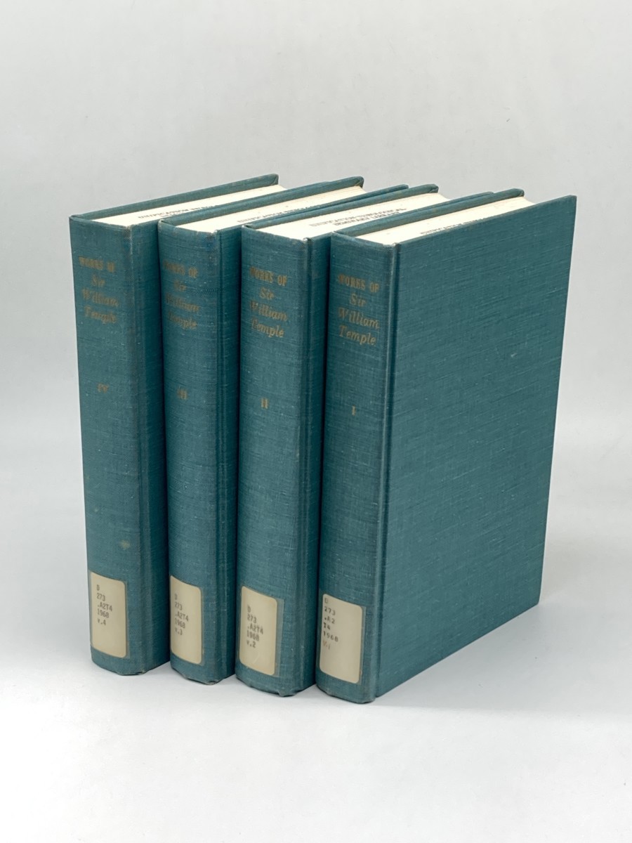 Image for The Works of Sir William Temple, Bart. ; Complete in 4 Volumes The Works of Sir William Temple, Bart. ; Complete in 4 Volumes