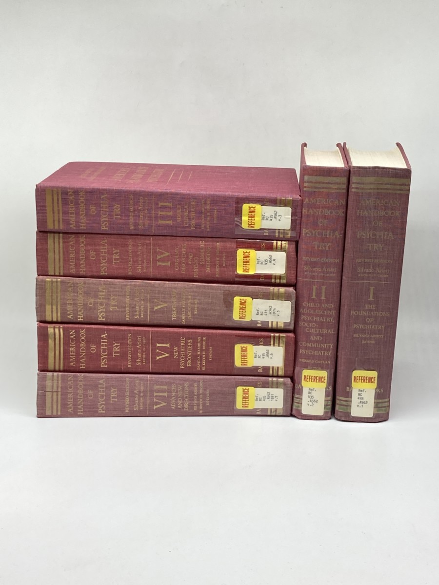 Image for American Handbook of Psychiatry; 7 Volume Set American Handbook of Psychiatry; 7 Volume Set
