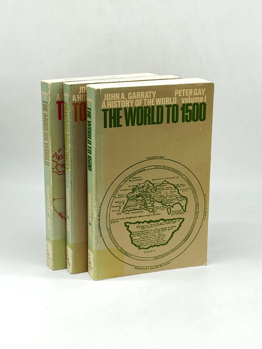 Image for A History of the World; 3 Volume Set; The World to 1500; Towards Modernity; the Modern World A History of the World; 3 Volume Set; The World to 1500; Towards Modernity; the Modern World