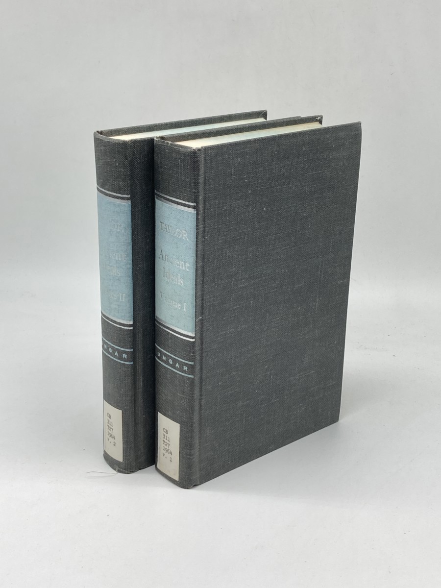 Ancient Ideals; Volumes 1 and 2; A Study of Intellectual and Spiritual Growth from Early Times to the Establishment of Christianity