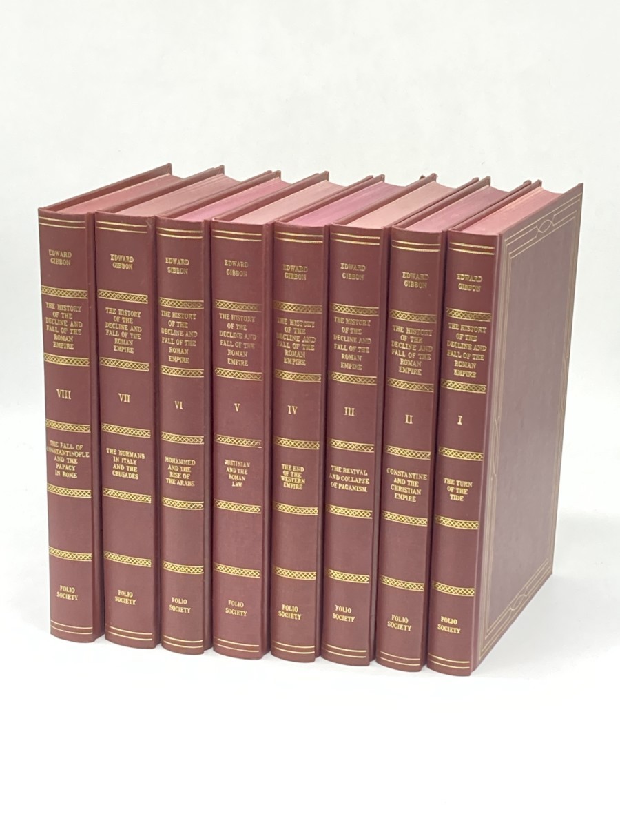 The History of the Decline and Fall of the Roman Empire; 8 Volume Set; Folio Society