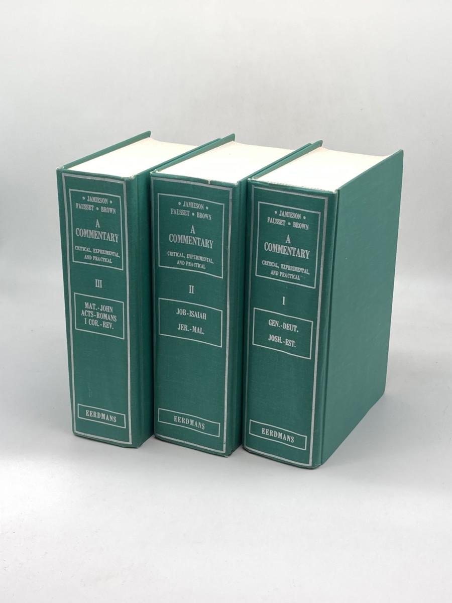 Image for A Commentary, Critical, Experimental, and Practical on the Old and New Testaments; 3 Volume Set A Commentary, Critical, Experimental, and Practical on the Old and New Testaments; 3 Volume Set