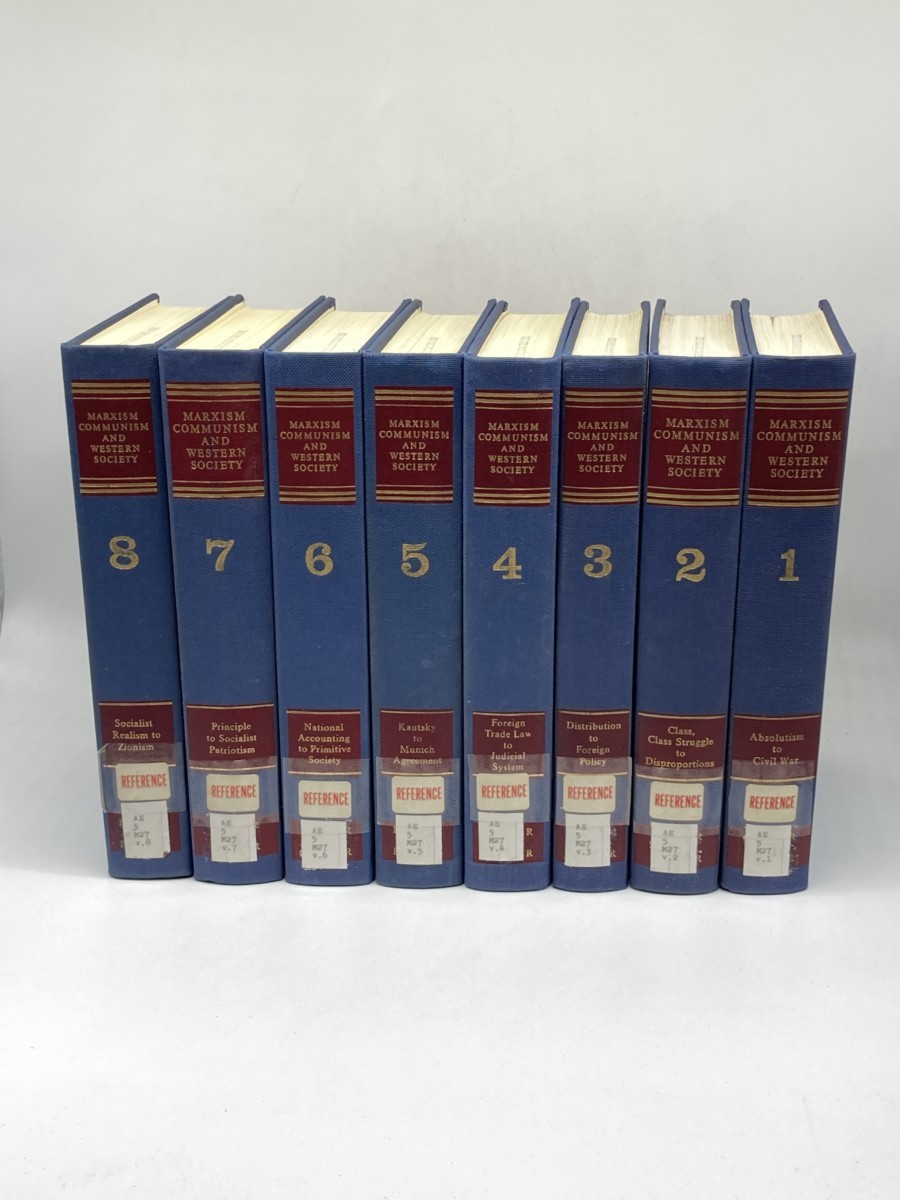 Marxism, Communism, and Western Society; 8 Volume Set; A Comparative Encyclopedia
