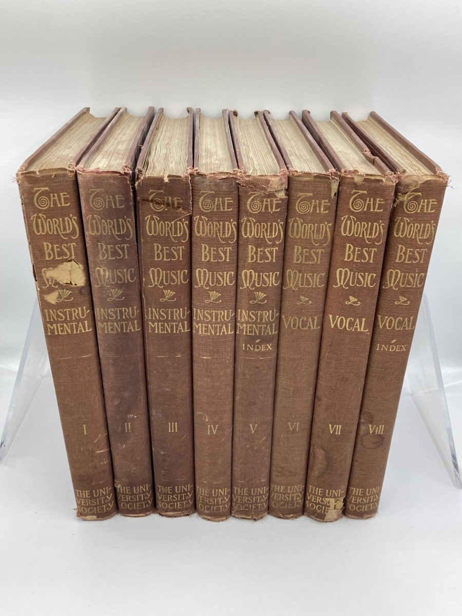 The World's Best Music, Volumes 1-8 (1908, Vintage Set) | eBay