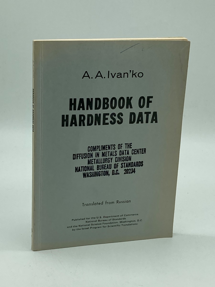 Handbook of Hardness Data
