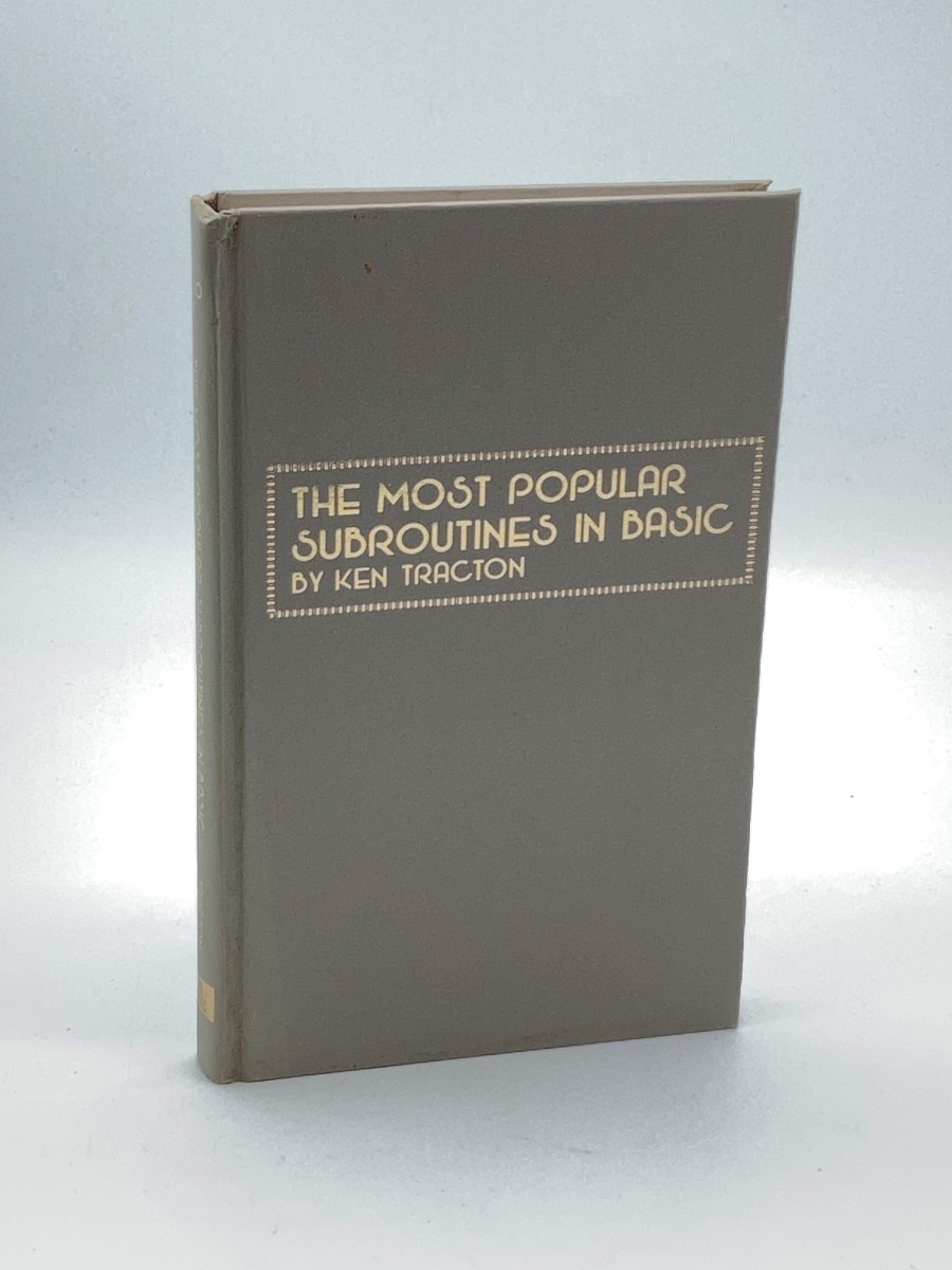 Image for The Most Popular Subroutines in BASIC (First Printing) The Most Popular Subroutines in BASIC (First Printing)
