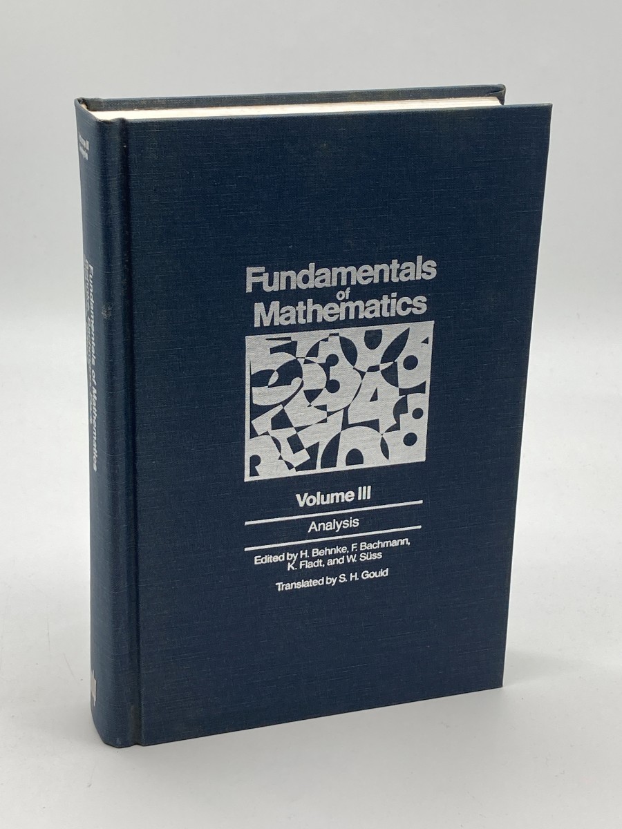 Fundamentals of Mathematics, Vol. 3 Analysis