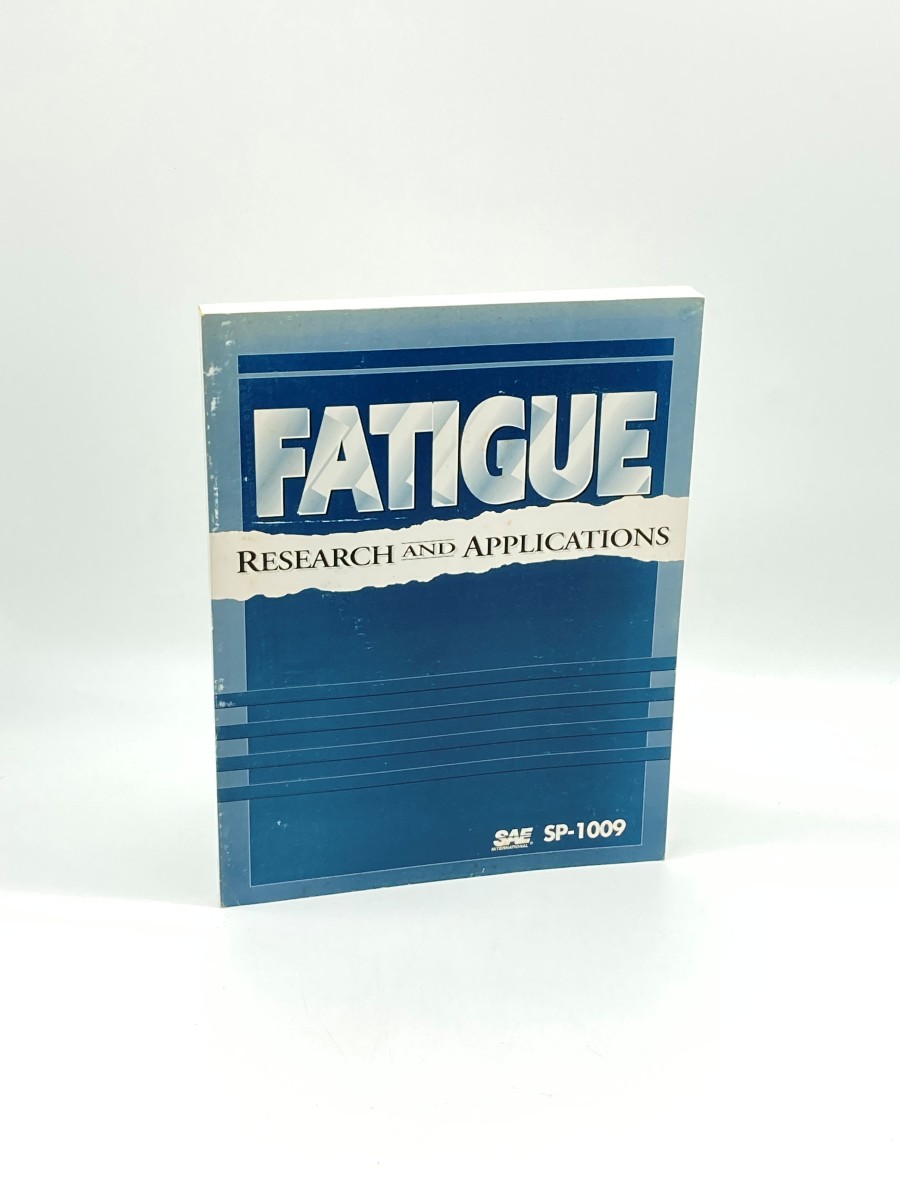 Fatigue Research and Applications SP-1009