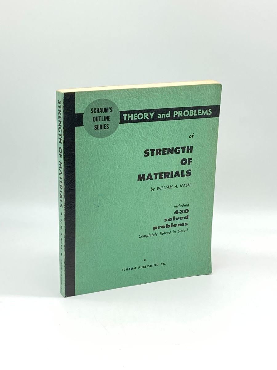 Theory and Problems of Strength of Materials Schaum's Outline Series