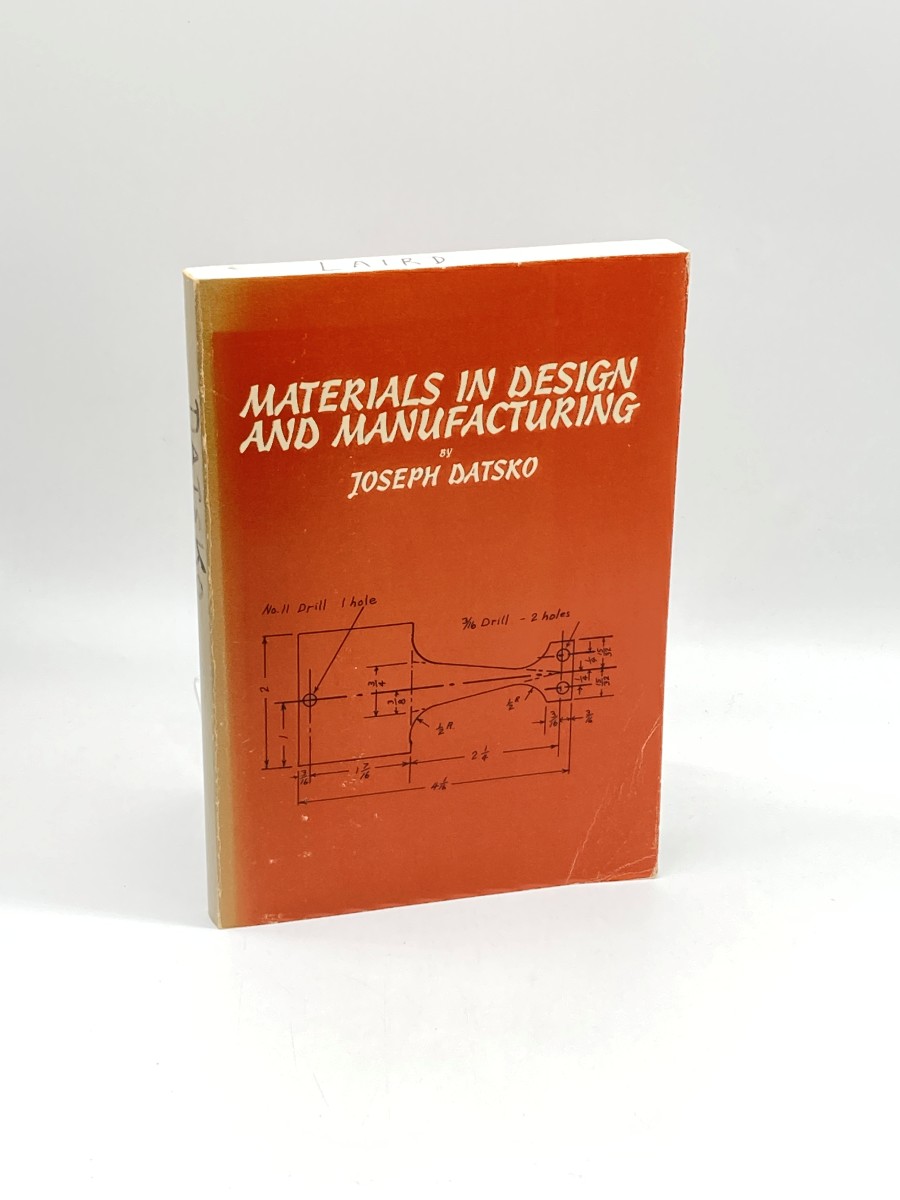 Image for Materials in Design and Manufacturing Materials in Design and Manufacturing