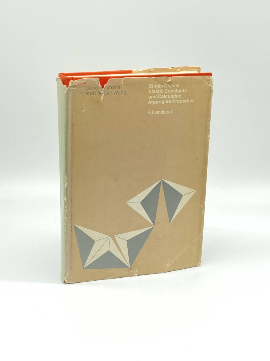 Single Crystal Elastic Constants and Calculated Aggregate Properties. a Handbook