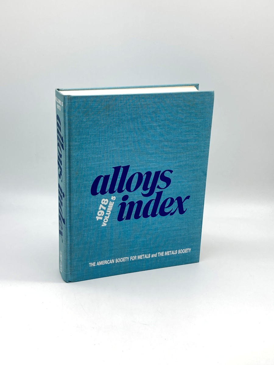 Image for Alloys Index: Volume 5, 1978 Alloys Index: Volume 5, 1978