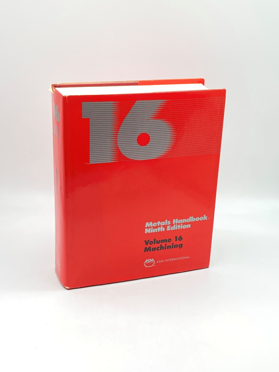 Metals Handbook, Vol. 16 MacHining