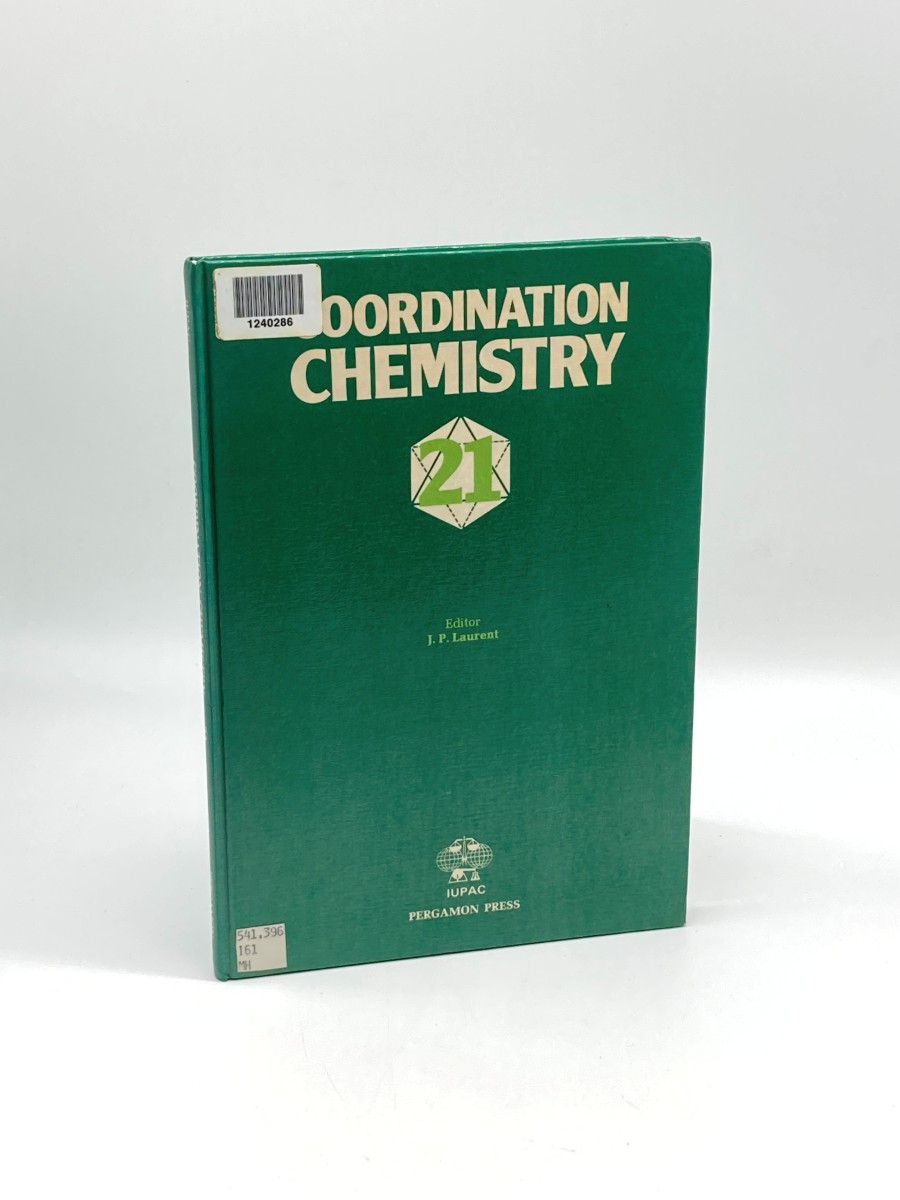 Coordination Chemistry - Twenty One Twenty-First International Conference on Coordination Chemistry, Toulouse, France 1980