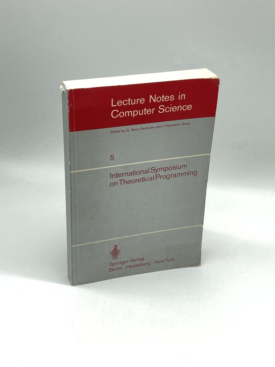 Image for International Symposium on Theoretical Programming International Symposium on Theoretical Programming