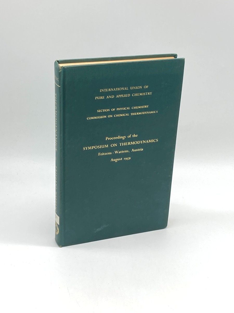 Image for Thermodynamics Proceedings of the Symposium on Thermodynamics Held in Austria, 1959 Thermodynamics Proceedings of the Symposium on Thermodynamics Held in Austria, 1959