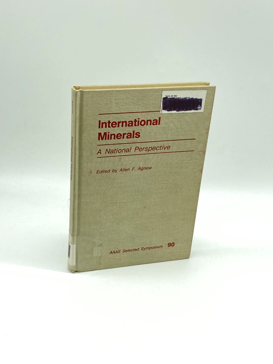 Image for International Minerals A National Perspective International Minerals A National Perspective