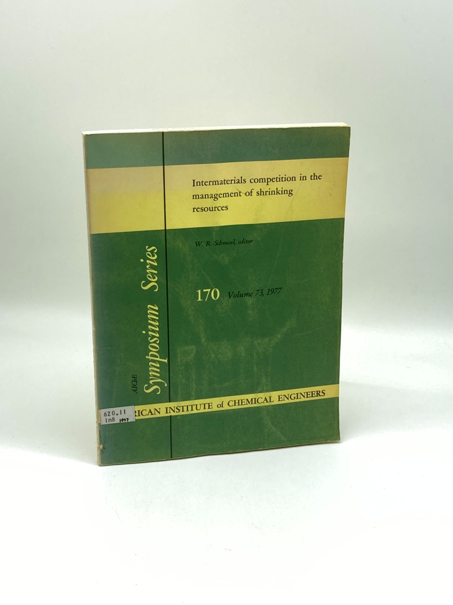 Intermaterials Competition in the Management of Shrinking Resources Volume 73, 1977