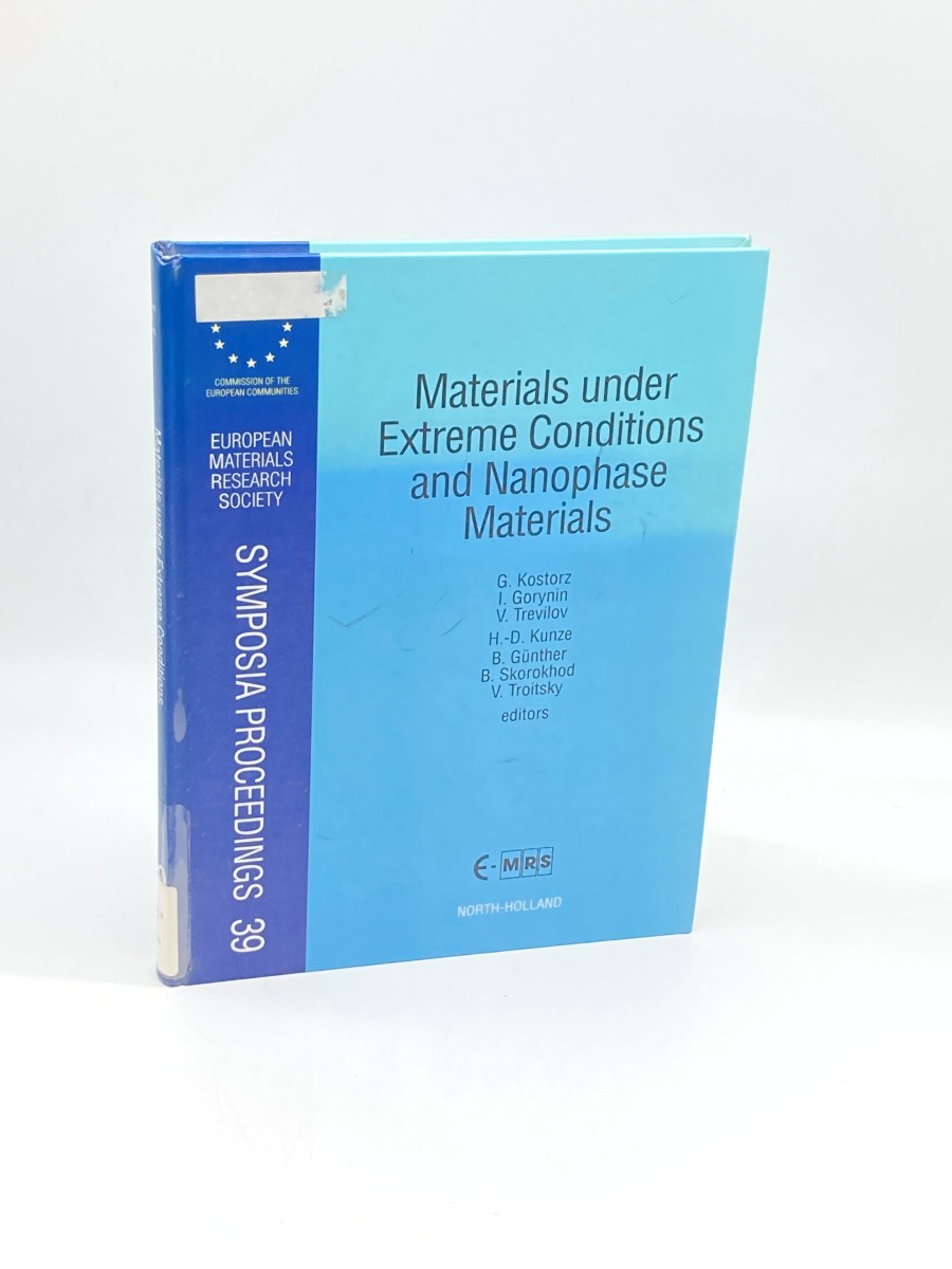 Materials under Extreme Conditions and Nanophase Materials