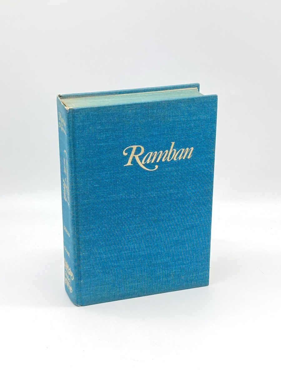 Ramban Nachmanides Commentary on the Torah : Translated and Annotated: Bereishis/Genesis