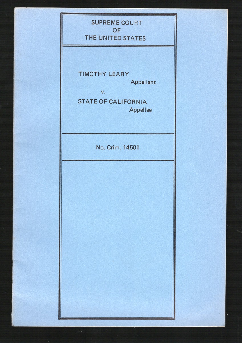 Timothy Leary V. State Of California