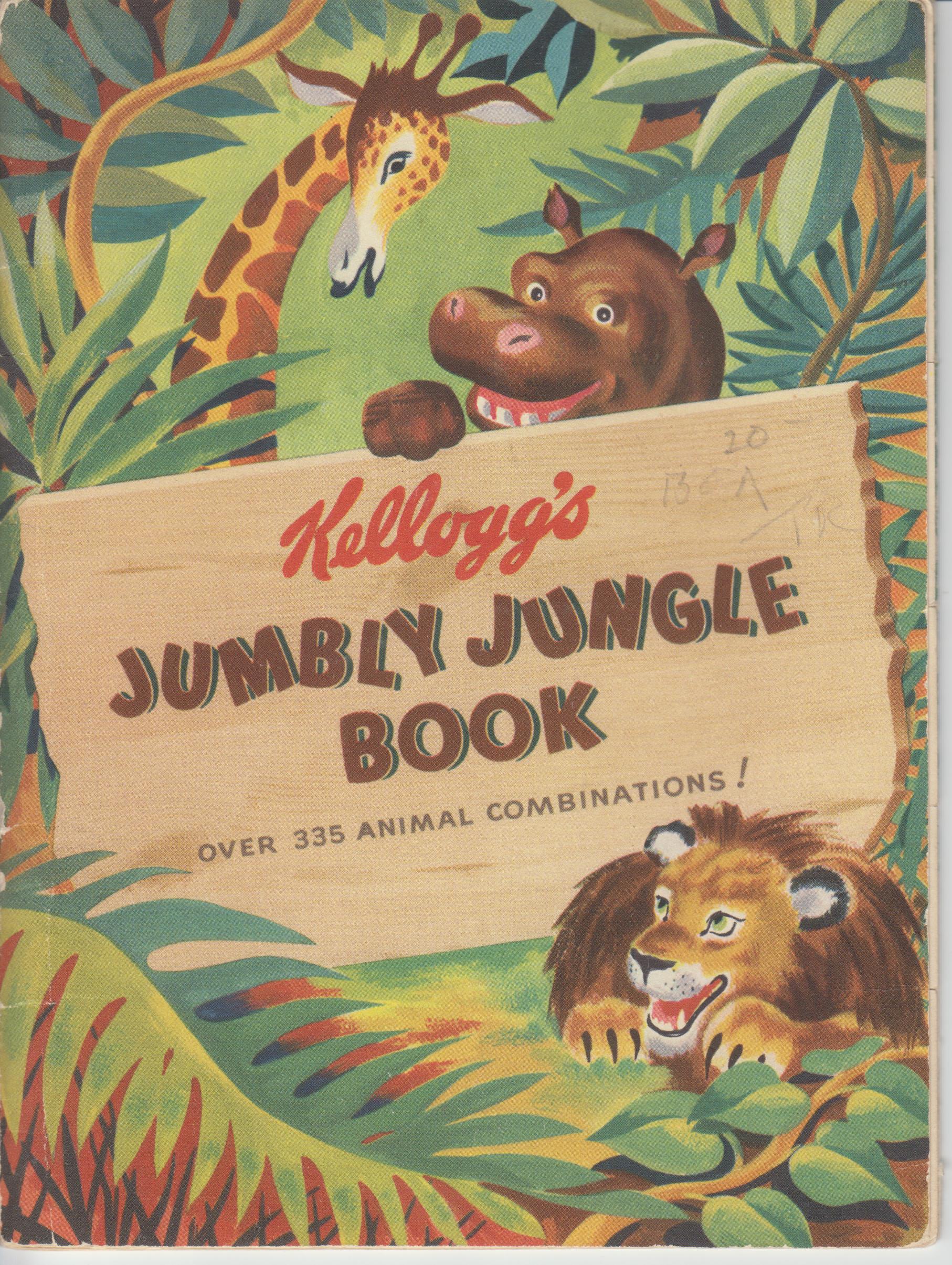 Image for Kellogg's Jumbly Jungle Book. over 335 Animal Combinations!