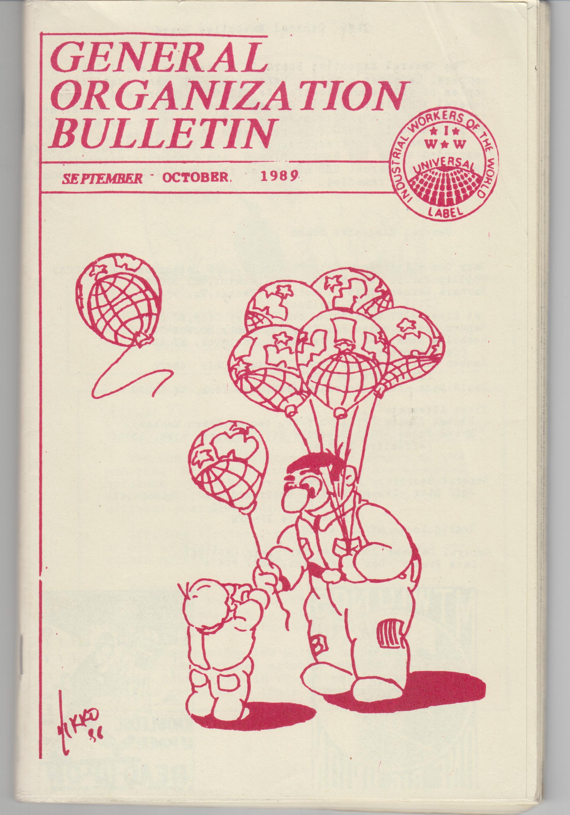 Image for General Organization Bulletin (September-October, 1989)