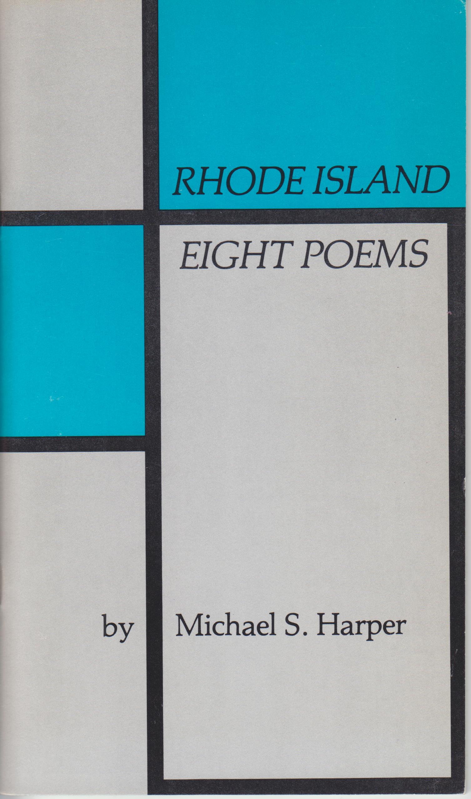 Image for Rhode Island. Eight Poems