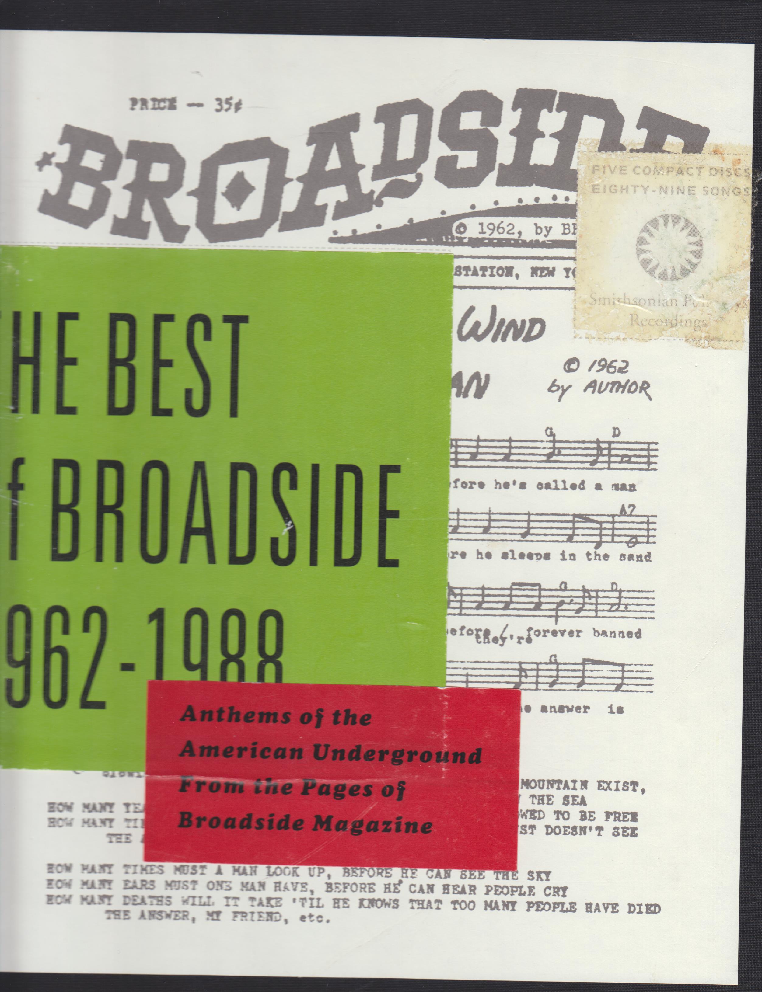 Image for The Best Of Broadside. Anthems of the American Underground from the Pages of Broadside Magazine.