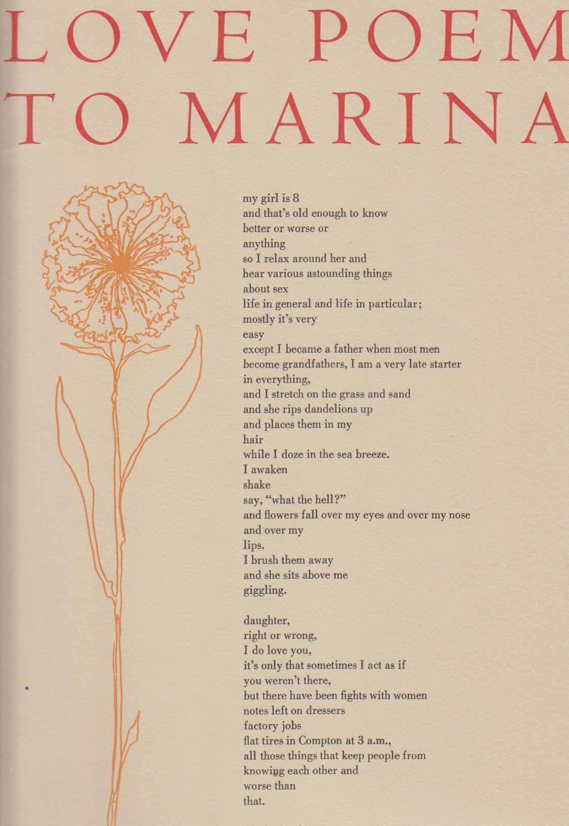 Image for Love Poem to Marina