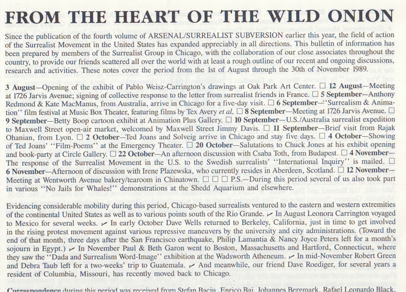 Image for From the Heart of the Wild Onion